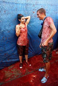 People & Humanity: La Tomatina 2010, Buñol, Valencia, Spain