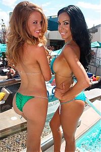 People & Humanity: Las Vegas pool party girls