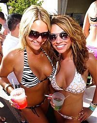 People & Humanity: Las Vegas pool party girls