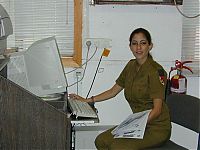 People & Humanity: army girls of israeli defense forces