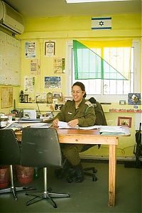 People & Humanity: army girls of israeli defense forces