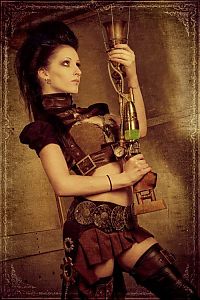 People & Humanity: steampunk girl