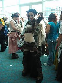 People & Humanity: steampunk girl