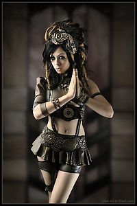 People & Humanity: steampunk girl