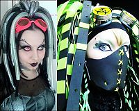 People & Humanity: cybergoth girl