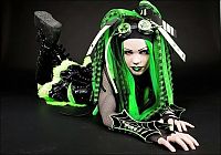 People & Humanity: cybergoth girl