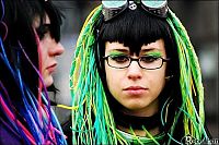 People & Humanity: cybergoth girl