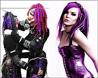 People & Humanity: cybergoth girl