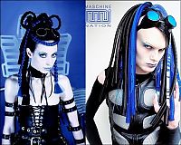 People & Humanity: cybergoth girl