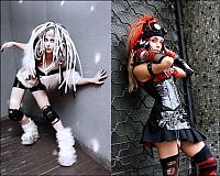 People & Humanity: cybergoth girl