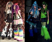 People & Humanity: cybergoth girl