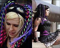 People & Humanity: cybergoth girl