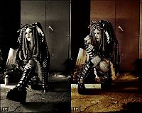 People & Humanity: cybergoth girl