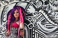 People & Humanity: cybergoth girl