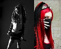 People & Humanity: cybergoth girl