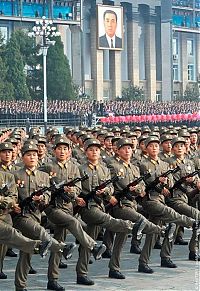People & Humanity: Military parade, North Korea