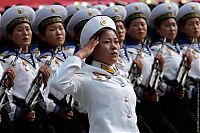 People & Humanity: Military parade, North Korea