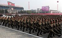 People & Humanity: Military parade, North Korea