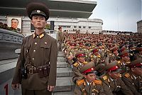 People & Humanity: Military parade, North Korea