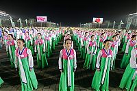 People & Humanity: Military parade, North Korea