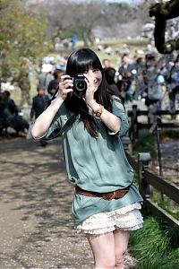 People & Humanity: girl with a camera
