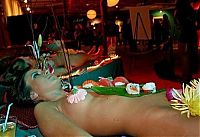 TopRq.com search results: nyotaimori, body sushi girl