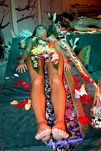 TopRq.com search results: nyotaimori, body sushi girl