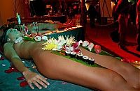 TopRq.com search results: nyotaimori, body sushi girl