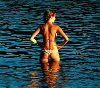 People & Humanity: summer bikini beach buttock