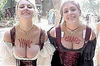People & Humanity: breasts cleavage girl