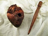 People & Humanity: Mummified heart  of the vampire Auguste Delagrange on eBay