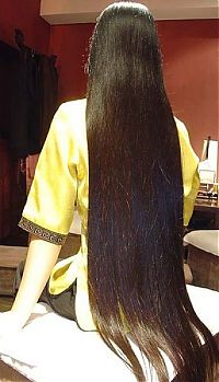 People & Humanity: long haired girl