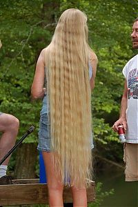People & Humanity: long haired girl