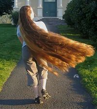 People & Humanity: long haired girl