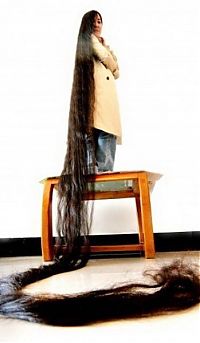 People & Humanity: long haired girl