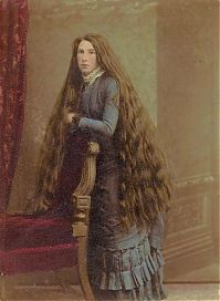 People & Humanity: long haired girl