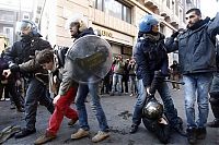TopRq.com search results: Protesters clashes against Silvio Berlusconi, Rome, Italy