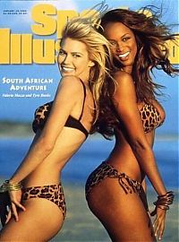 People & Humanity: Sports Illustrated Swimsuit Issue cover girl