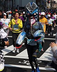 People & Humanity: Costumes at the 2011 Tokyo Marathon, Japan