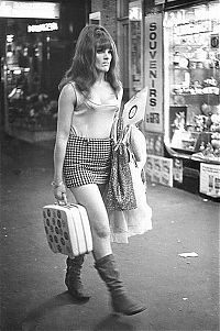 People & Humanity: retro history glamour miniskirt girls