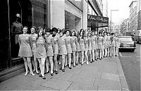 People & Humanity: retro history glamour miniskirt girls