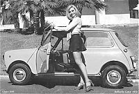 People & Humanity: retro history glamour miniskirt girls