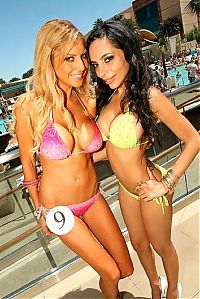 People & Humanity: Las Vegas pool party girls