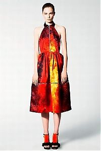 TopRq.com search results: Outer space motif dress by Christopher Kane