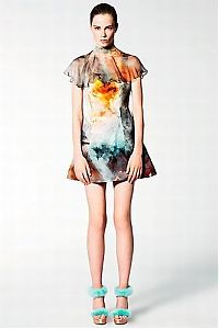 People & Humanity: Outer space motif dress by Christopher Kane