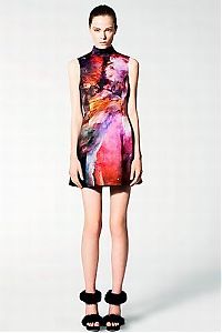 TopRq.com search results: Outer space motif dress by Christopher Kane