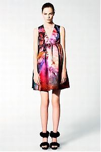 TopRq.com search results: Outer space motif dress by Christopher Kane