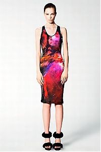 TopRq.com search results: Outer space motif dress by Christopher Kane