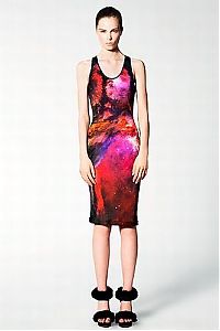 People & Humanity: Outer space motif dress by Christopher Kane