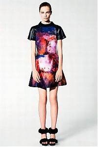 TopRq.com search results: Outer space motif dress by Christopher Kane